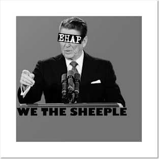 We the Sheeple Posters and Art